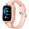 Смарт часы-телефон детские Wonlex CT21 Mini Original с видеозвонком WI-FI GPS SIM-карта (Pink) (18352)