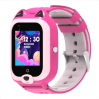 Смарт часы-телефон детские Wonlex KT22 4G камера прослушка геозона WI-FI GPS SIM Original (Pink) (17005)
