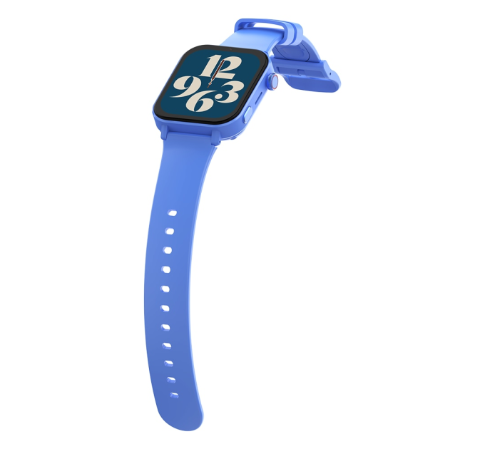 Смарт часы-телефон детские Wonlex KT36 Original с видеозвонком WI-FI GPS SIM-карта (Blue) (18346)
