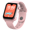Смарт часы-телефон детские Wonlex KT37 Original с видеозвонком WI-FI GPS SIM-карта (Pink) (18349)