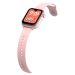 Смарт часы-телефон детские Wonlex KT37 Original с видеозвонком WI-FI GPS SIM-карта (Pink) (18349)