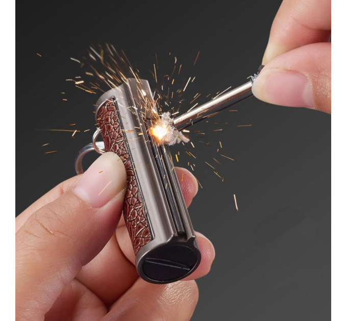 Спичка вечная бензиновая HL-87 (Gray Brown) (18647)