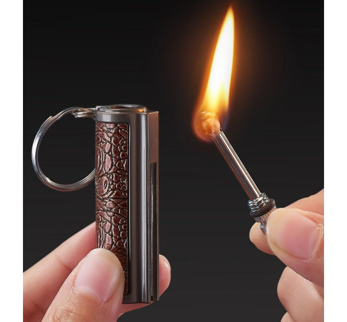 Спичка вечная бензиновая HL-87 (Gray Brown) (18647)