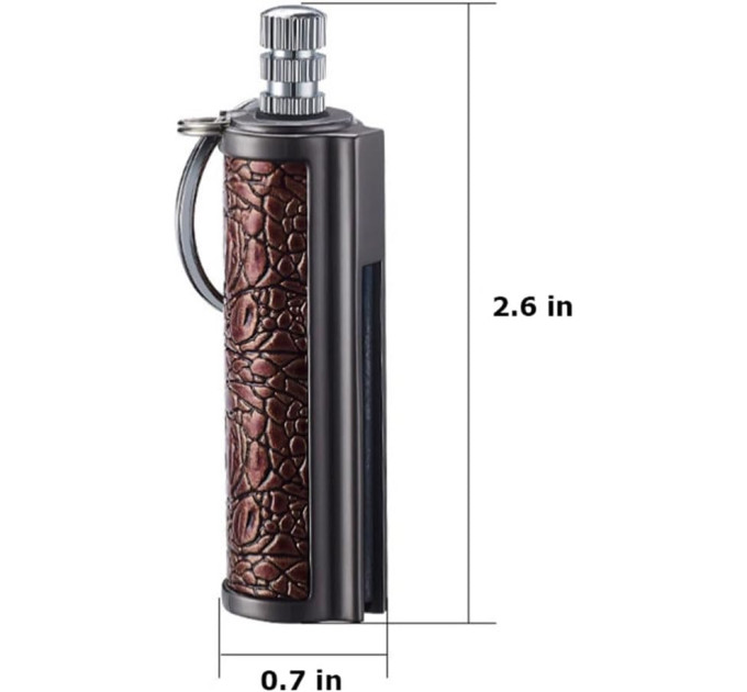 Спичка вечная бензиновая HL-87 (Gray Brown) (18647)