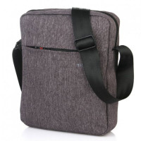 Сумка городская через плечо Tigernu T-L5102 2л для планшета до 9.6'' (Black Gray)