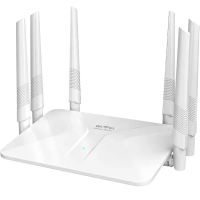 Высокоскоростной маршрутизатор WI-FI роутер 6 антенн PIX-LINK LV-WR50Q (White)