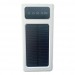 Power Bank Solar 50000mAh повербанк 4 в 1 із сонячною панеллю, екраном, ліхтариком White