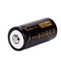 Аккумулятор 16340 / RCR123 Sofirn 900 mAh литий-ионный Li-Ion 1.6А, 3.7V Выпуклый плюс