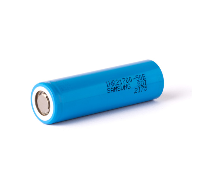 Аккумулятор 21700 Samsung 50E 5000 mAh литий-ионная аккумуляторная батарея (10A) (18867)
