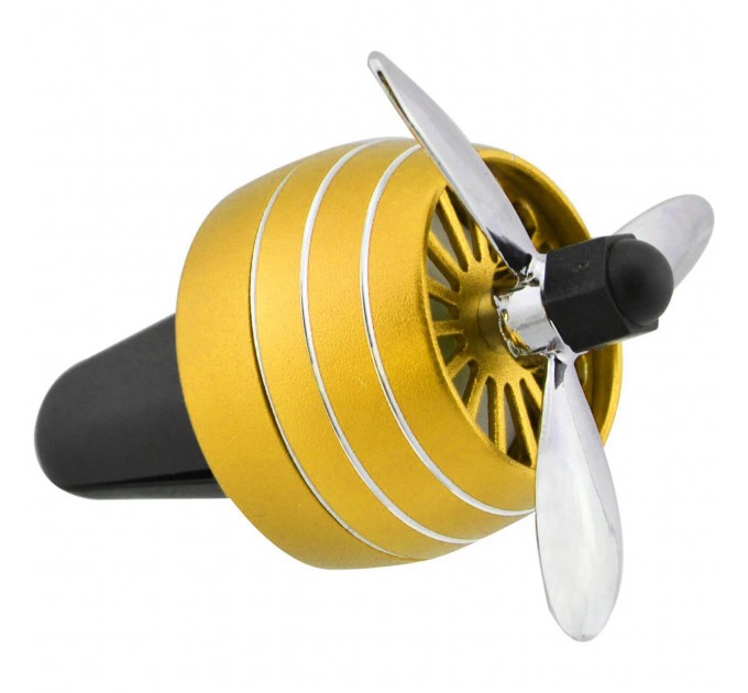 Ароматизатор CFK-03-B пропеллер автомобильный (Gold)