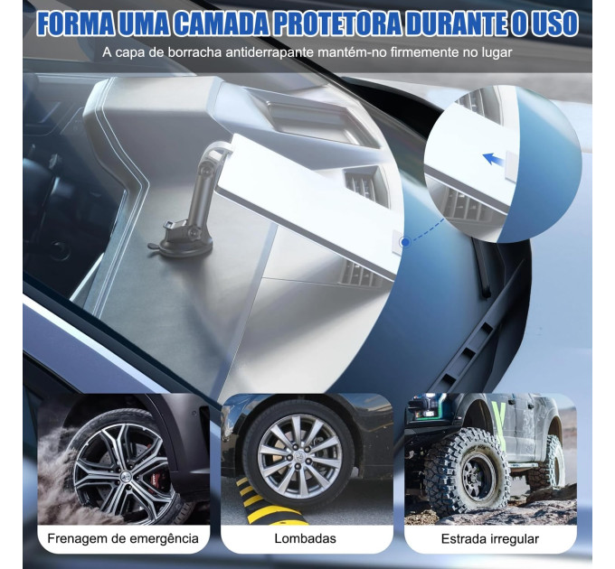 Автомобильный держатель вакуумный для Starlink Mini EP-SK0186 Крепление с присоской на торпедо (19866)