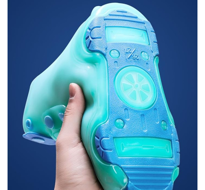 Бахилы детские на обувь ПВХ H003 2XL 34-35 (Green) (17578)