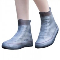 Бахилы на обувь резиновые от воды и грязи 903 S 30-33 (Black)