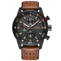 Часы наручные Curren 8250 (Brown Black)
