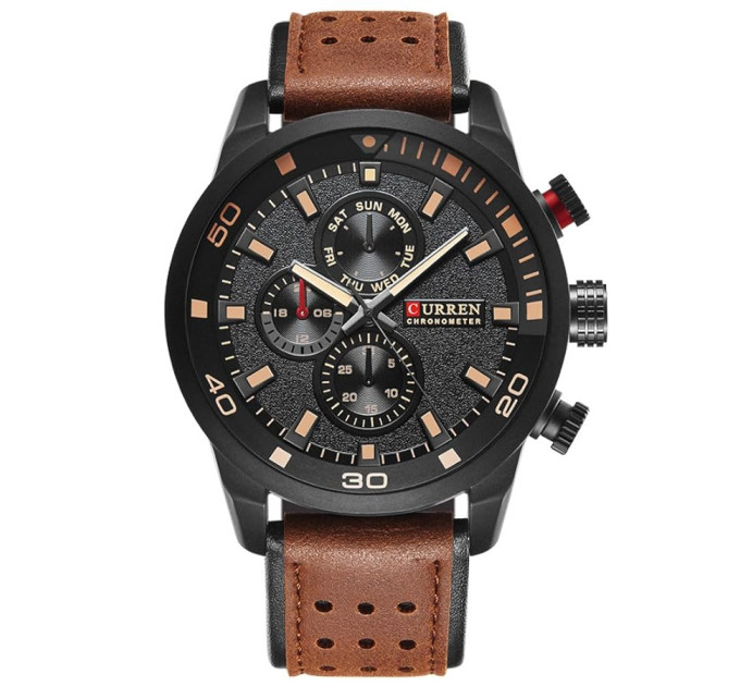 Часы наручные Curren 8250 (Brown Black) (18686)