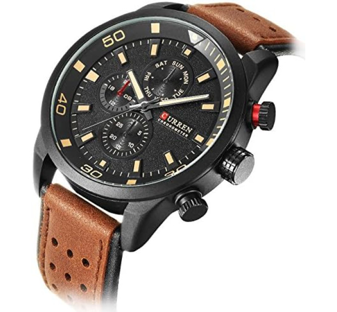 Часы наручные Curren 8250 (Brown Black) (18686)