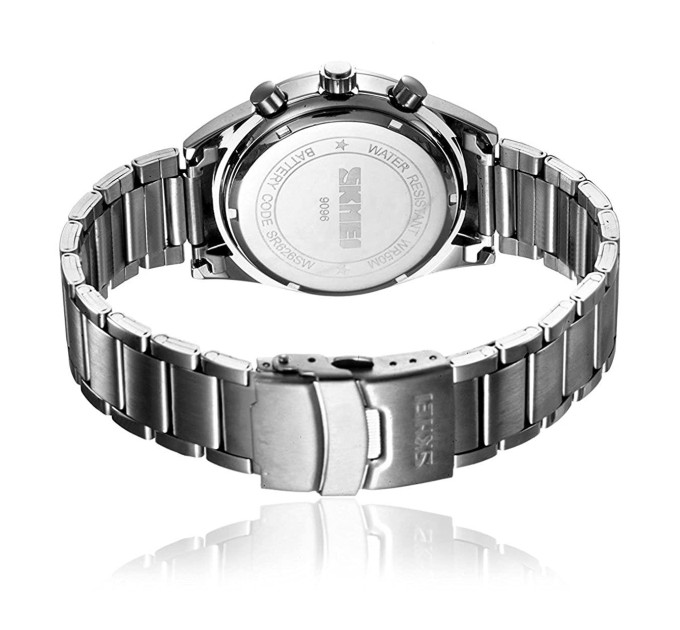 Часы наручные Skmei 9096 Original (Silver, 9096SI) (17120)
