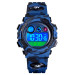 Часы наручные детские Skmei 1547 Original (Camouflage Dark Blue, 1547CMDKBU) (17146)
