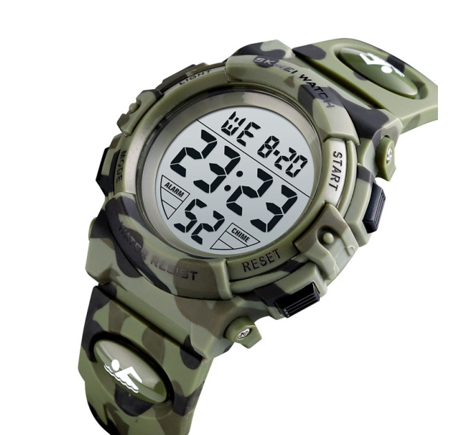 Часы наручные детские Skmei 1548 Original (Camouflage Green, 1548CMGN) (17148)