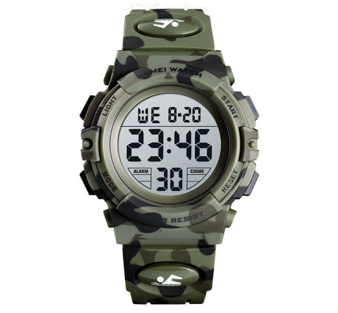 Часы наручные детские Skmei 1548 Original (Camouflage Green, 1548CMGN) (17148)