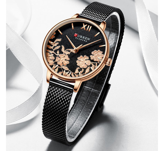 Часы наручные женские Curren 9065B (Silver) (18681)