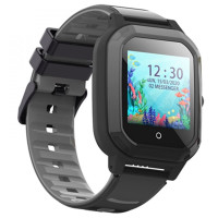 Детские умные смарт-часы Wonlex KT20  с камерой WI-FI GPS SIM-карта видеозвонок Original (Black)