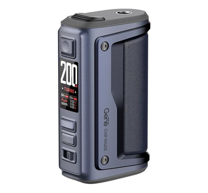 Електронна сигарета VOOPOO Argus GT 2 200W з tank Uforce-L 5,5 мл Оригінальний набір (Темно-синій) (16648)