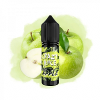 Жидкость для POD систем Crazy Juice Apple 15 мл 30 мг (Зеленое Яблоко)