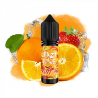 Рідина для POD систем Crazy Juice Fruit Mix 15 мл 30 мг (Апельсин, полуниця з прохолодою)