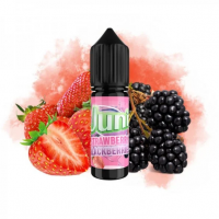 Рідина для POD систем Juni Strawberry Blackberries 15 мл 50 мг (Полуниця Ожина Малина Кислинка)