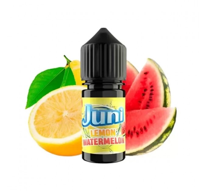 Жидкость для POD систем Juni Watermelon Lemon 30 мл 30 мг (Лимон Арбуз Холод)