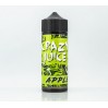 Рідина для електронних сигарет Crazy Juice Apple 120 мл 3 мг (Зелене Яблуко)