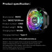 Магнитный кулер активное охлаждение для телефона / планшета Memo CX10 RGB Pro Original (Black) (18552)