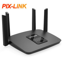 Маршрутизатор WI-FI роутер 4 антенны PIX-LINK LV-AC06 Двухдиапазонный  5 ГГц (Black)