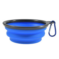 Миска складная походная для животных воды, корма LVR 007 (Blue)
