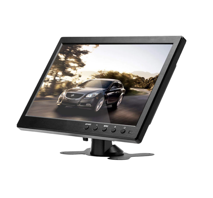 Монитор автомобильный сенсорный Podofo K101 FPV монитор 10` 1024х600 (Black, K0202EU) (18697)