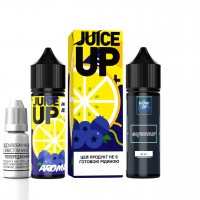 Набор для самозамеса на органическом никотине Fucked Juice Up 60 мл, 0-3 мг Blueberry Lemon (Черника Лимон)