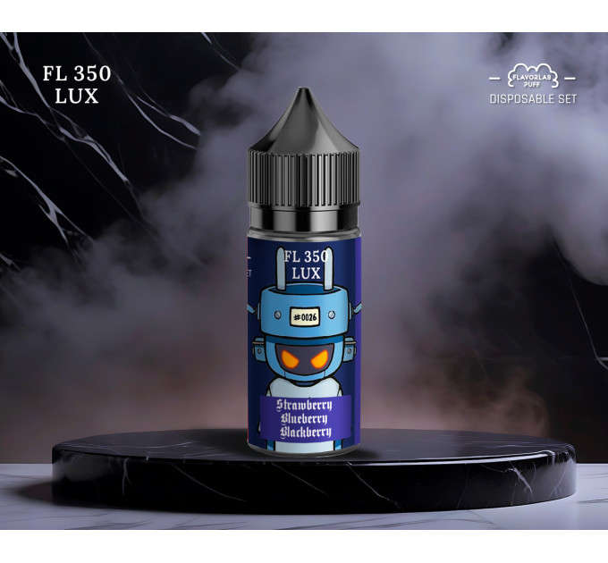 Набор для самозамеса на солевом никотине Flavorlab FL350 LUX 30 мл (Клубника Черника Ежевика, 0-50 мг) (16478)
