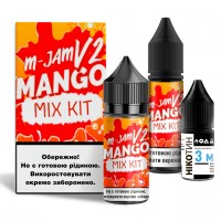 Набор для самозамеса солевой Flavorlab M-Jam V2 30 мл, 0-50 мг Mango (Манго)