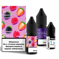 Набор для самозамеса солевой Flavorlab P1 10 мл, 0-50 мг Strawberry Blueberry Blackberry (Клубника Черника Ежевика)