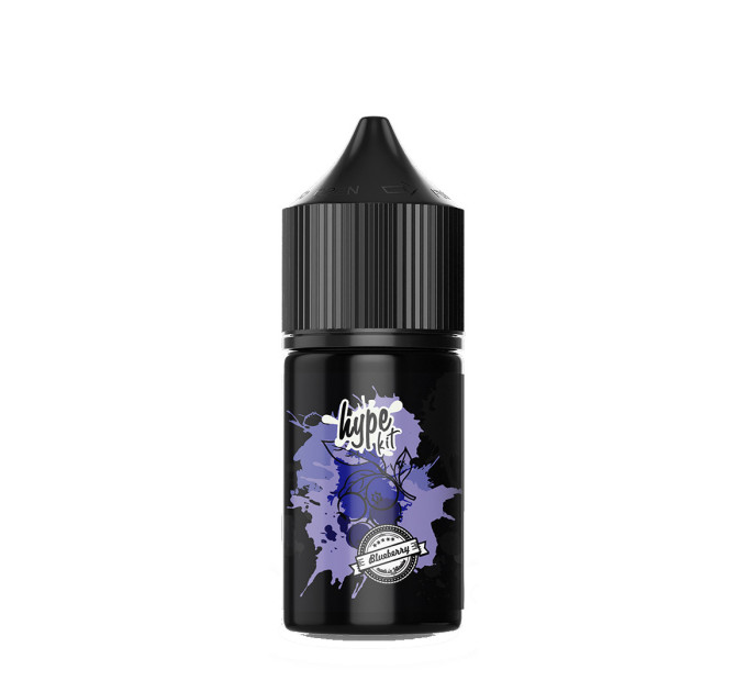 Набір для самозамісу сольовий Hype 30 мл, 0-50 мг Blueberry (Чорниця, смородина) (16872)