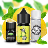 Набор для самозамеса солевой Hype New 30 мл, 0-50 мг Lemon Mint (Лимон мята)