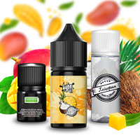 Набор для самозамеса солевой Hype New 30 мл, 0-50 мг Mango Coconut (Манго кокос)