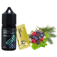 Набор компонентов для самозамеса солевой CHASER Special Berry 30 мл (BERRY NEEDLES Лесные Ягоды Сосна, 0-50 мг)