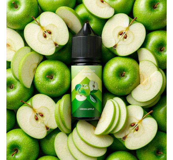 Набор компонентов для самозамеса солевой Flavorlab Ripe 30 мл (Green Apple, Зеленое яблоко 0-50 мг) (19478)