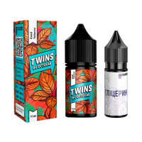 Набор компонентов для самозамеса солевой TWINS 30 мл (Good Tobacco Табак, 0-65 мг)