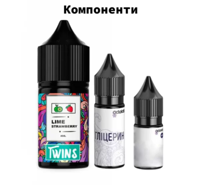 Набор компонентов для самозамеса солевой TWINS 30 мл (Good Tobacco Табак, 0-65 мг) (18288)