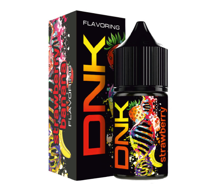 Набор компонентов для самозамеса солевой жидкости DNK 30 мл (Strawberry Banana Клубника Банан, 0-50 мг) (18159)