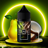 Набор компонентов для самозамеса солевой жидкости WES AI 30 мл (Pear Coconut Груша Кокос, 0-65 мг)