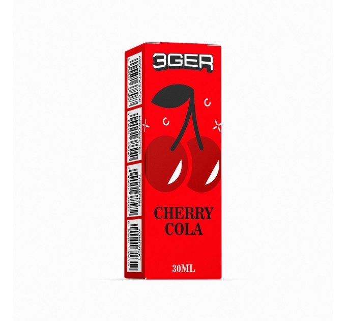 Набор компонентов заправки для самозамеса на солевом никотине 3GER 30 мл (Cherry Cola, 0-50 мг) (15573)
